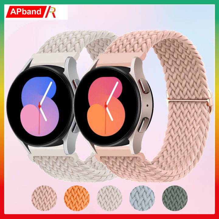 Samsung Galaxy 5 Pro 5 4 4 Classic 3 Active 2 S3 Boundary gear Classic 20Mm 22mm woven single loop nylon Suitable for Huawei watch Amazfit strap