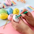 DIY Eggs Coloring Kids Children Toys Colouring Painting Holiday Activity Handicrafts Toy. 