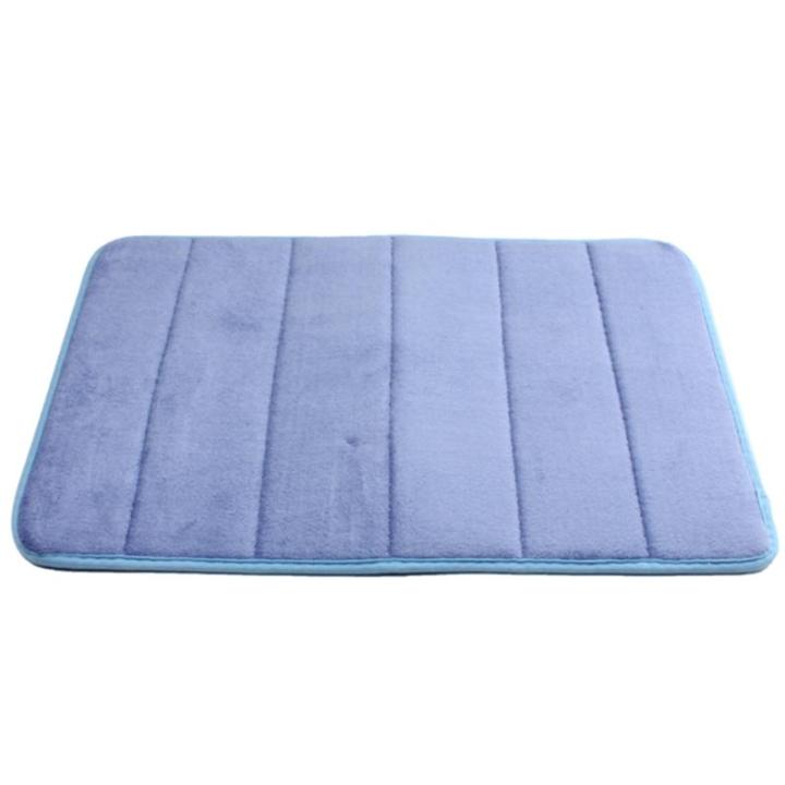 Memory%20Foam%20Highquality%20Rug%20Bath%20Mat%20Bathroom%20Bedroom%20Non-slip%20Mats%20Shower%20Carpet%2040cmx60cm%20NEW%EF%BC%8812%20Color%20for%20Choice%EF%BC%89%20-%20navy%20blue%20-%20Image%203