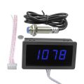 【Trending】 Digital Tachometer RPM Gauge Speed Meter With Hall Proximity Sensor Switch Pulse Frequency Table Industrial Tachometer Counter. 