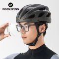 ROCKBROS Bike Helmets Adjustable Head Circumference Helmets With Detachable Goggles Colour Changing Lenses Mens MTB Road Trial Cycling Helmet 57-62 CM. 