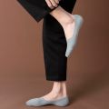 ECMLN Fashion Cotton Men Low Cut Socks Non-slip Silicone Invisible Casual Breathable Male Ankle Slipper Socks. 