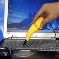 Mini Computer New Arrive USB Vacuum Keyboard Cleaner PC Laptop Printer Brush Dust Cleaning Kit-Yellow. 