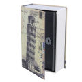Home Storage Safe Box Dictionary Book Hidden Secret Lockable Money Cash Jewelry Storage Box Safe - Black small size. 