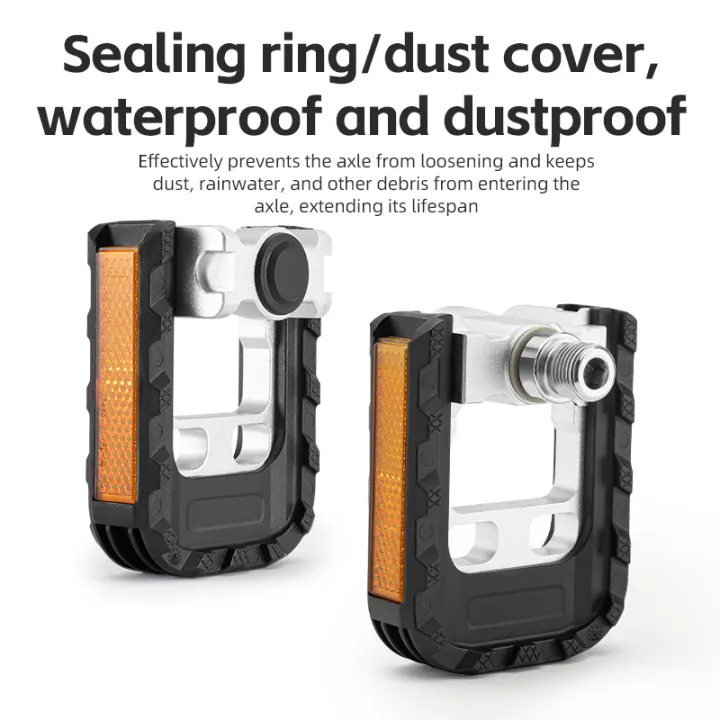 ROCKBROS%20Bicycle%20Foldable%20Pedals%20Anti-slip%20Sealed%20Bearings%20Bike%20Pedal%20Aluminium%20Alloy%20Durable%20Universal%20Reflective%20Pedal%20For%20Folding%20Bike%20MTB%20-%20Image%205
