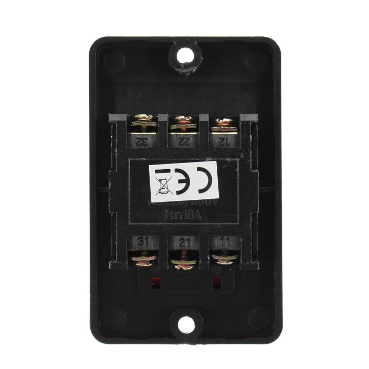AC 220/380V On/Off For Drill Motor Machine Water Proof Push Button ...