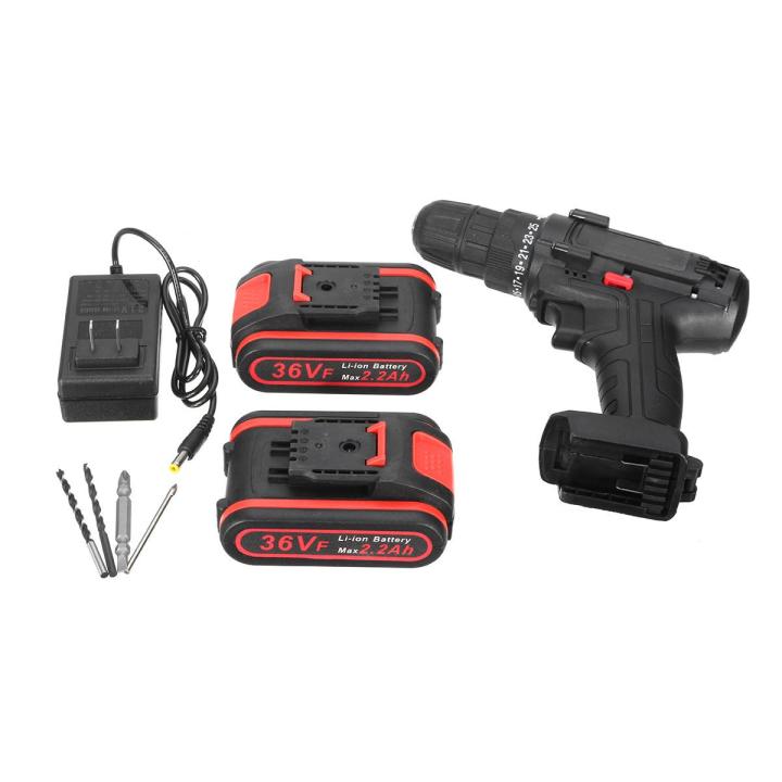 36V%20Cordless%20HOT%20SELL%20Drill%20Hammer%20Impact%20Set%202-Speed%20LED%20Worklight%202PCS%20Li-ion%20-%20-%20Image%204