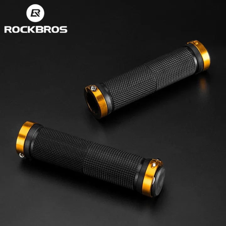 ROCKBROS%20Bicycle%20Grips%20Ergonomic%20Shock%20Absorption%20Comfortable%20Grips%20MTB%20Road%20Bike%20Unilateral%20Lock%20Rubber%20Grips%20Accessories%20-%20Image%203