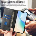 lthmy for Samsung Galaxy S8 Wallet Case Vintage Leather Cover with Card Holder Kickstand Magnetic Closure Flip Case. 