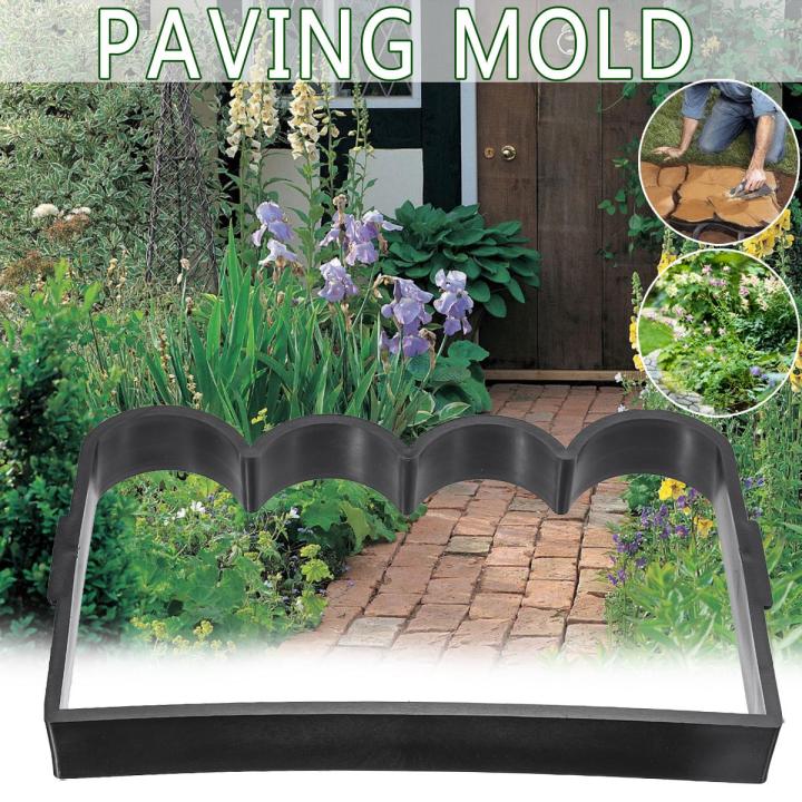 Pathway Mold Pathway Stone Mold Concrete Stepping Pathmate Sidewalk Walk Way Road ...