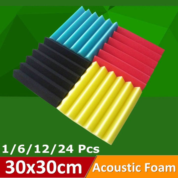 Pro%20Acoustic%20premium%20Foam%20Wall%20Panels%20Sound%20Proofing%20Foams%20Pads%20Studio%20Treatments%20-%20Yellow%204%20pieces%20-%20Image%202