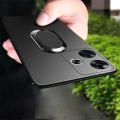 For Xiaomi Poco M6 Case Soft Silicone Matte Full Protector Shockproof Car Adsorb Holder Ring For Xiaomi Poco M6 4G Back Cover Phone Cases. 