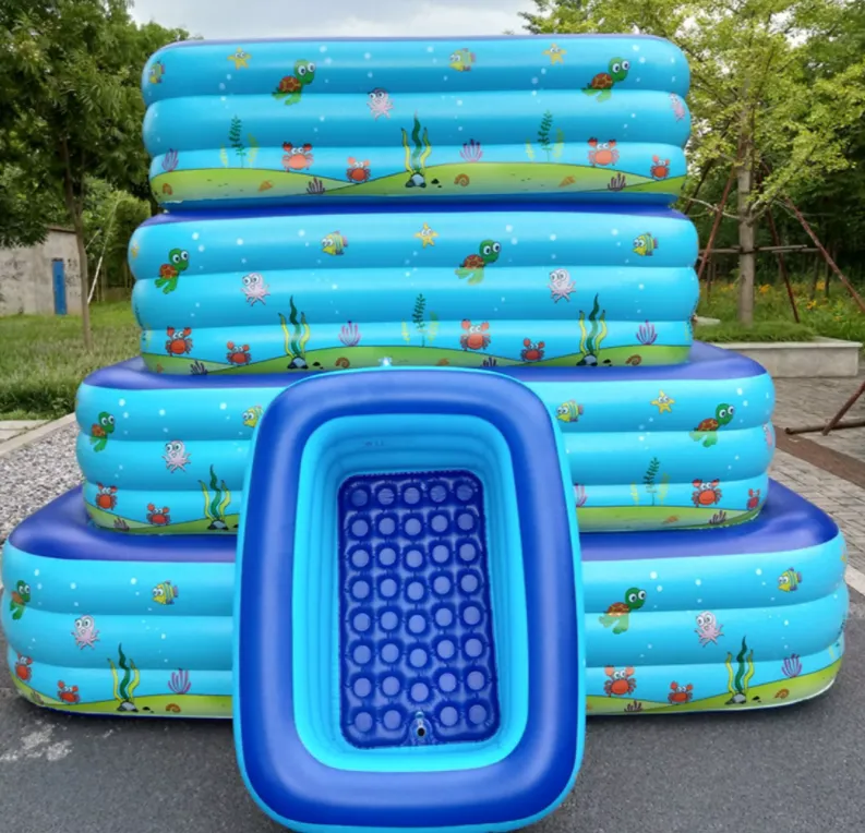 Intime Giant inflatable Family Swimming Pool shops 5’11