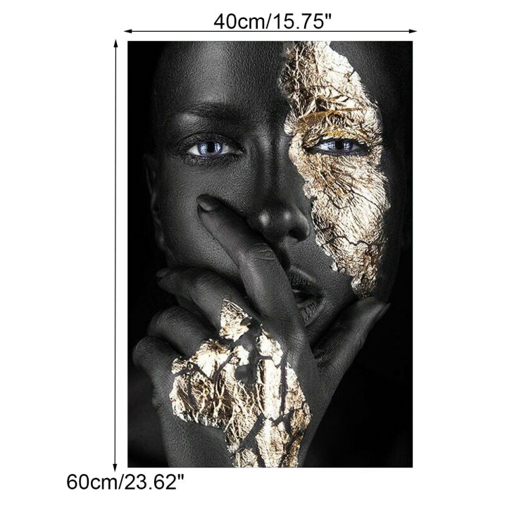 CM-40x60%20Frameless%20Wall%20Decoration%20Black%20Gold%20Woman%20Canvas%20African%20Art%20Best%20Selling%20Oil%20Painting%20Print%20Pictures%20-%20Image%207