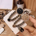 Full fake Bg dropper hollow female colored party clip east gate accessories fashionable Korean style hair clip. 