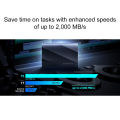 New specials Samsung MU-PG2T0BWW T9 Portable SSD 2TB External Hard Disk Solid State Drive. 