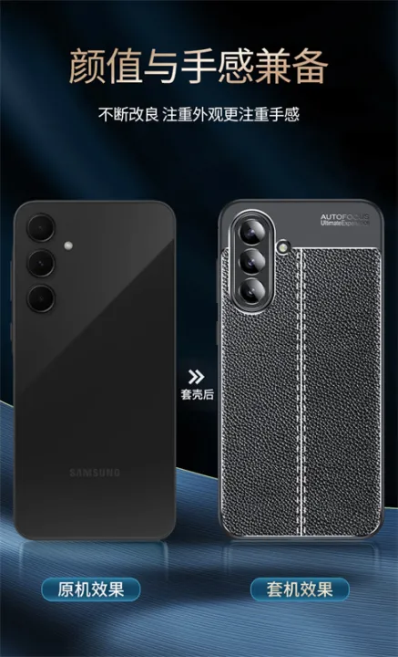For%20Samsung%20Galaxy%20A56%205G%20Case%20PU%20Leather%20Business%20Back%20Cover%20Camera%20Protection%20Shockproof%20Softcase%20-%20Image%206