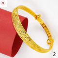 XT Jewellery Korea Woman Bracelet 916 Original Gold Plated Push-pull Wedding. 