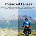 ROCKBROS bicycle polarized glasses colorful motorcycle cycling outdoor sunglasses myopia windproof eye-wear goggles unisex for Road BMT. 