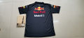 2021 new f1 Red Bull Racing suit men's quick-drying short-sleeved Verstappen lapel POLO shirt. 