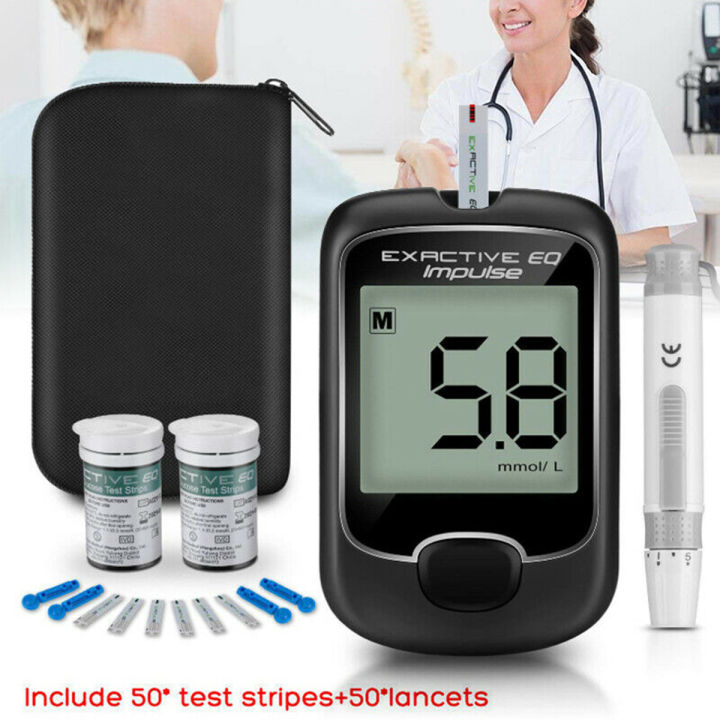 Blood Glucose Chic Monitor Diabetes Testing Blood Sugar Meter With Test ...