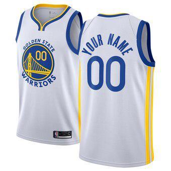 ISPEED FREE CUSTOMIZED AND PERSONALIZED GOLDEN STATE WARRIOR BASKETBALL JERSEY