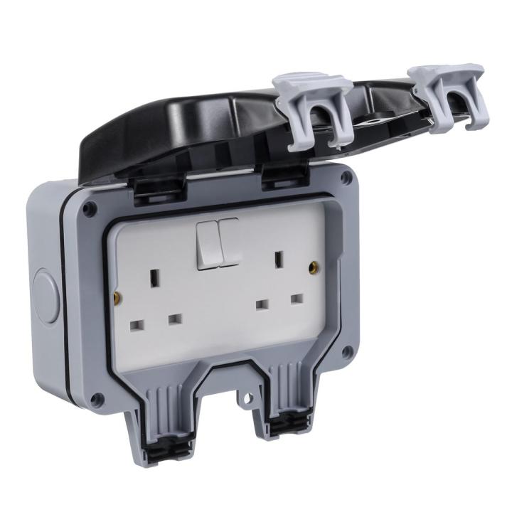 Outdoor%20Plug%20Socket%20Box%20Waterproof%20Electrical%20Switched%2013A%20Storm%20Single%20Socket%20-%20Black%20-%20Image%205