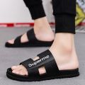 MIAO-JI 2024 [Ready Stock] Selipar Men's Sandals Size 39-44 EVA Trend Slipper Man Outoor walking Sandal flip flop fashion Slippers men casual slippers sports sandals beach shoes Super-me. 