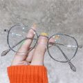 -0.75 -1.25 -1.75 -2.25 -2.75 Finished Myopia Women Round Anti Blue Light Nearsighted Glasses With Minus Grade. 