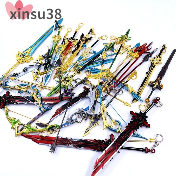 XINSU38 Diy Accessories Gifts 6cm Jewelrys Weapons Toy Anime Genshin ...