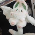 born Bat Rabbit Plush Toy Hing Sleeping Comfort Doll Ragdoll Girls Gift. 