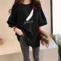 [AMYGO] 2024 M-5XL Women Plus T Shirt Big Size Bu Perempuan Wanita Murah Tshirt Woman Tops Student Korean Style Ladies Kurung Moden Loose T-shirt Large Women's Top Girls Short sleeved Clothes. 