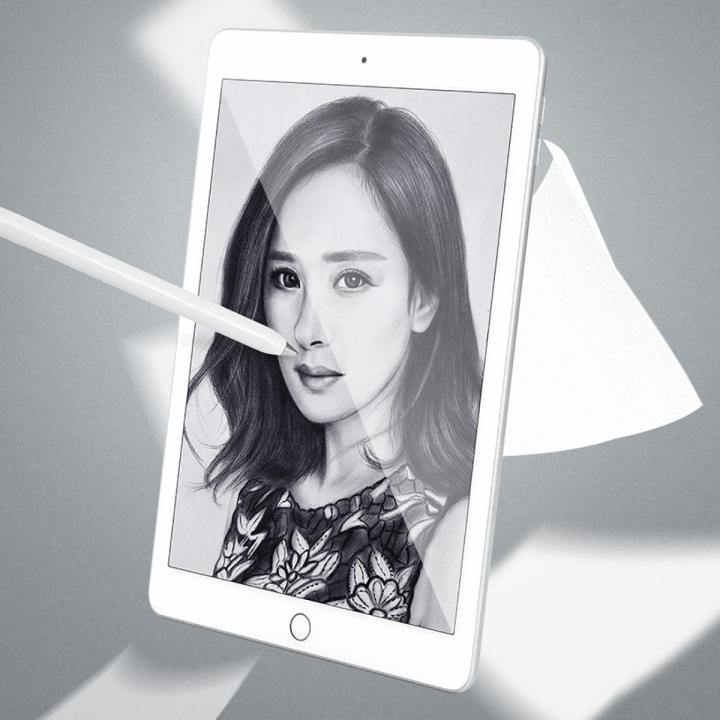 1pcs%20Paper%20Like%20Screen%20Protector%20for%209.7"/10.5''/11''/12.9''%20iPad%20Pro%20Anti%20Glare%20Paper%20Texture%20Sketch%20Film%20Get%20Free%20for%20Apple%20Pencil%20Tip%20Case%20-%20Clear%20-%20Image%202