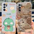 Opop / Colorful wers Painted Cover Soft Silicone Phone Case For Oppo A16 A16s Casing 6.52''. 