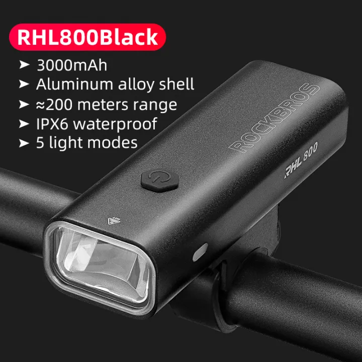 ROCKBROS%20Bicycle%20Lights%20Aluminum%20Alloy%20Waterproof%20800LM%20High%20Brightness%20Flashlight%20Rechargeable%20Cycling%20Headlight%20-%20Image%208