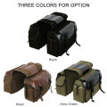 Motorbike Large Capacity Saddle Bag Motorcycle Riding Travel Canvas Waterproof Panniers Box Side Tools Bag Pouch for Motorbike.