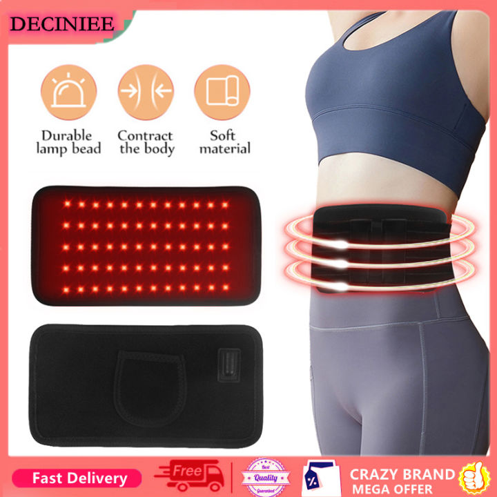 DECINIEE Red Light Therapy Belt LED Infrared Therapy Pad 660nm 850nm ...
