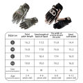 ROCKBROS Children Cycling Gloves Wear Resistant Anti-Slip Safety Comfortable Children Full Finger Gloves Skateboard Cycling Outdoor Sports Equipment. 