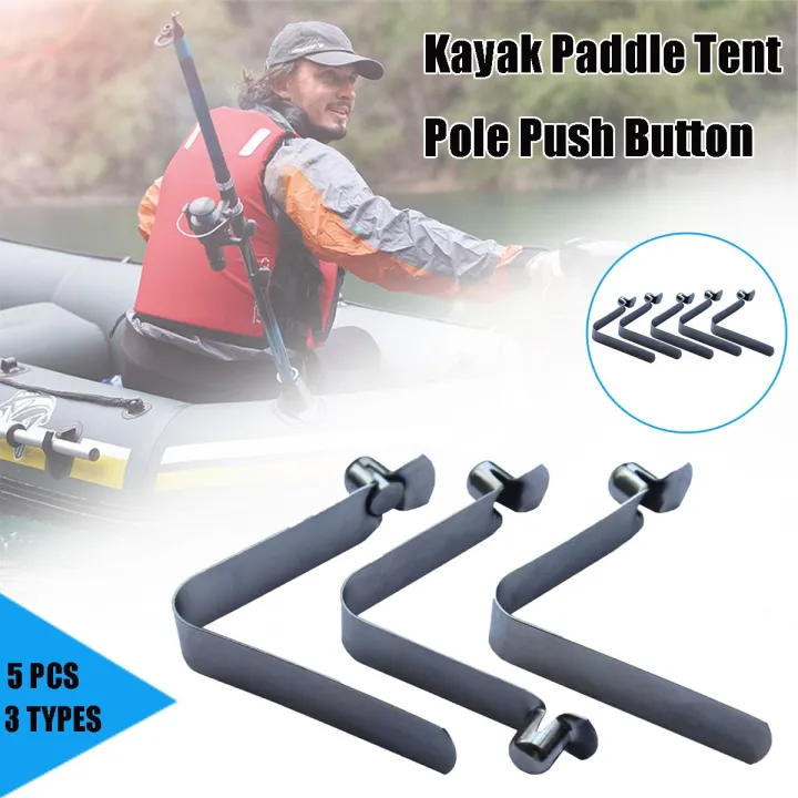 5PC%20Silver%20Kayak%20Paddle%20Tent%20Pole%20Push%20Button%20Spring%20Snap%20Clip%20Locking%20Tube%20Pin%20Water%20Sports%20Rowing%20Boats%20Durable%20-%20Solid%20single%20head%20-%20Image%204