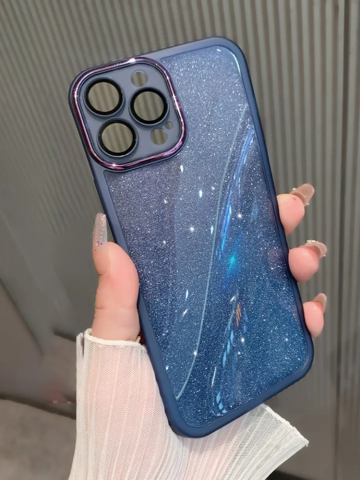Cover per Realme C11, Glitter Bling Liquido Sparkly 3D