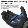ROCKBROS Motorcycle Riding Gloves Full Finger Anti-slip Keep Warm Windproof Cycling Winter Men's Gloves. 
