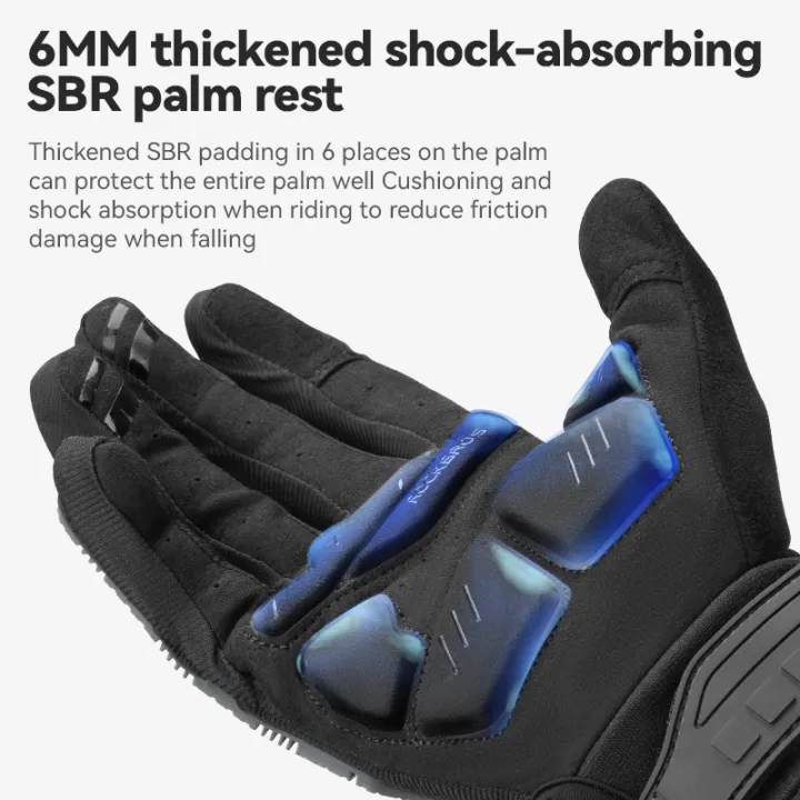 ROCKBROS%20Motorcycle%20Riding%20Gloves%20Full%20Finger%20Anti-slip%20Keep%20Warm%20Windproof%20Cycling%20Winter%20Men's%20Gloves%20-%20Image%203