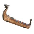 Retro Incense Burners Traditional The Vikings Dragon Boat Incense Stick Holder Burner -. 