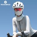 ROCKBROS Color Changing Full Face Mask UPF50+ Ice Silk Balaclava Sun Protection Motorcycle Bicycle Hood Scarf Breathable Headgear. 