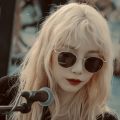 MIAOYA Fashion Jewelry Shop Taeyeon Retro Round Ladies Metal Frame Sunglasses For Couples Exquisite Birthday Gifts. 