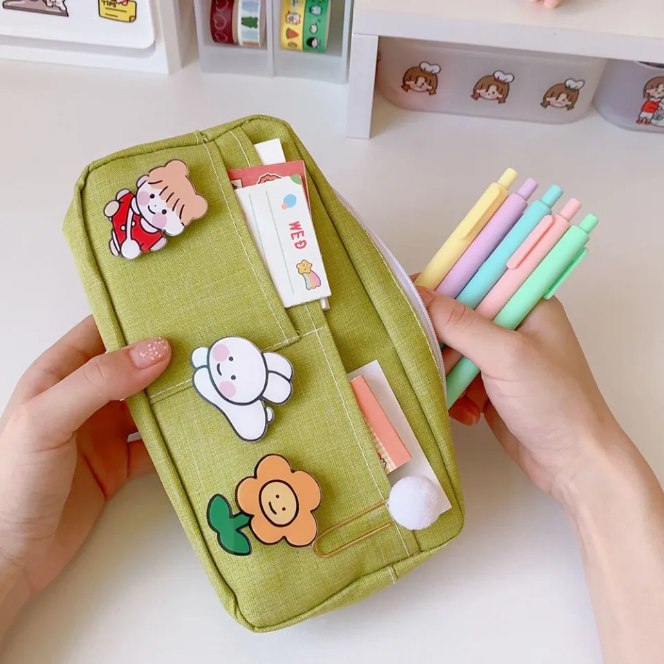 thumbnail image 2 of Colorful Owls Cute Pattern Pencil Pen Organizer Zipper Pouch Case... 2 of 11
