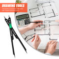 【Footprint】 10 Inch Art Drawing Ruler Adjustable Plastic Proportional Scale Divider. 