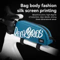 ROCKBROS Bike Bag 0.8L Portable Ultralight Bicycle Top Tube Bag MTB Road Bike Front Tube Frame Bag. 