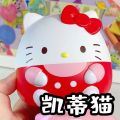 Sanrio Toys Squishy Compression Ball Cinnamon Kitty Pom Purin Cute Stress Relieving Doll Slow Rebound Pinching Music Toy Kuromi Melody. 