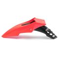 Universal Motorcycle Front Fender For Supermoto KTM WR CRF RMZ KLX 250 DRZ KX (Blue) - Red (red). 
